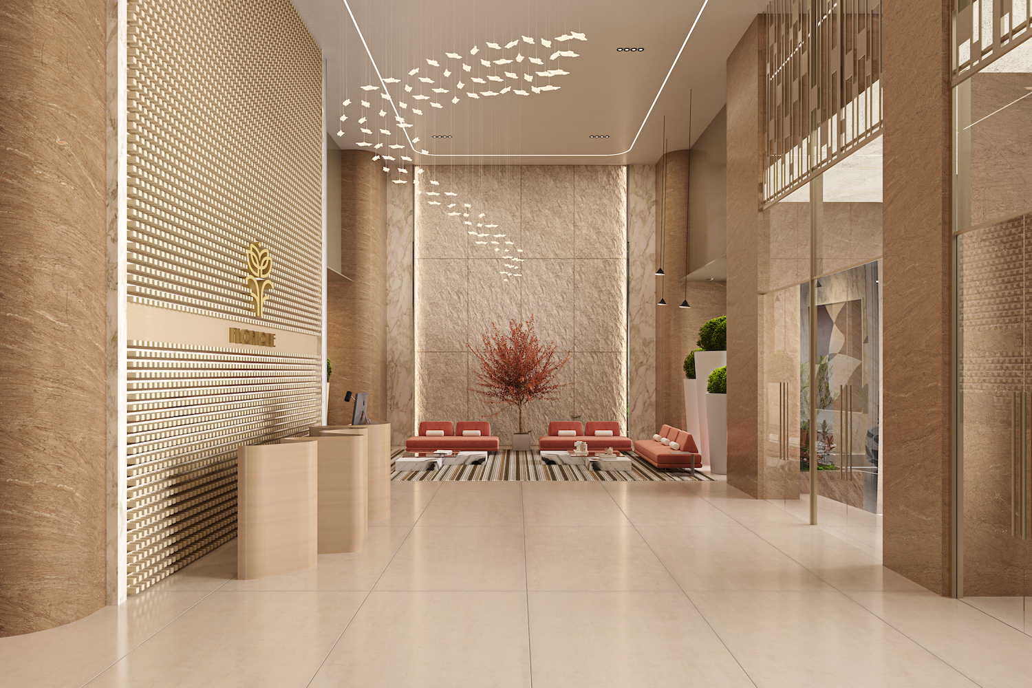Club Florique lobby