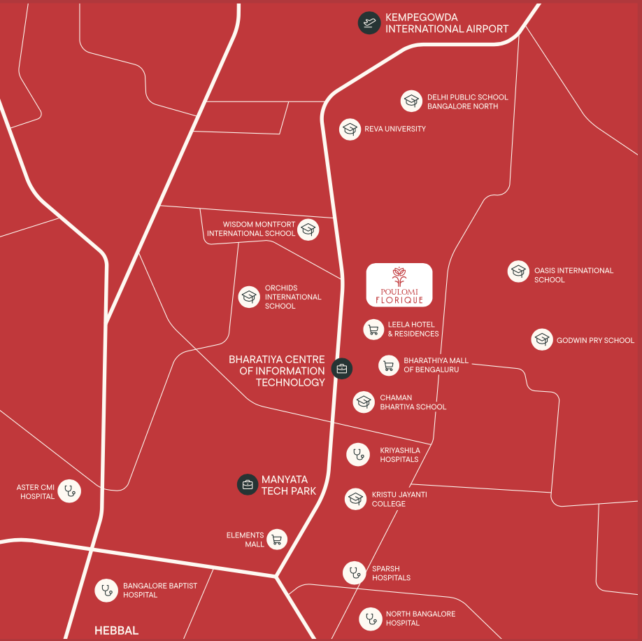 Florique location map